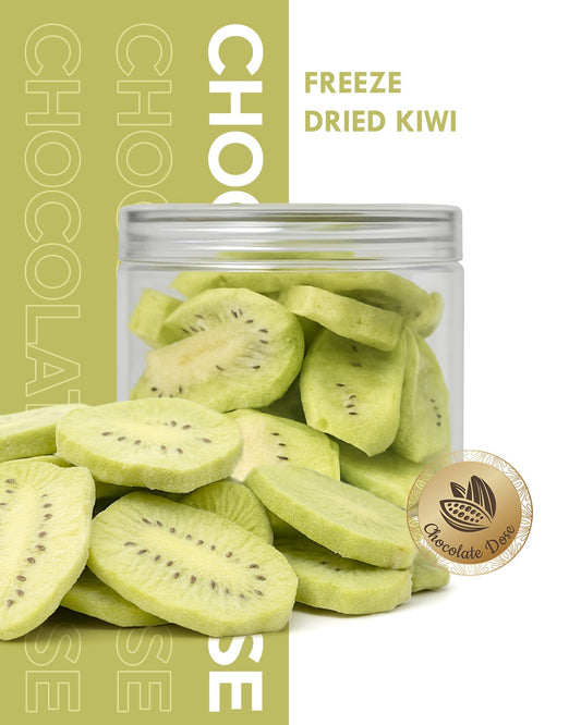 Freeze Dried Kiwi - 30g Jar | Crunchy Tangy Snack