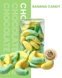 حلوى الموز المجففة بالتبريد | Freeze Dried Banana Candy | Crunchy Freeze Dried Banana Sweet Treat