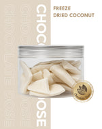 Freeze Dried Coconut - 40g Jar | Tropical Crispy Bites