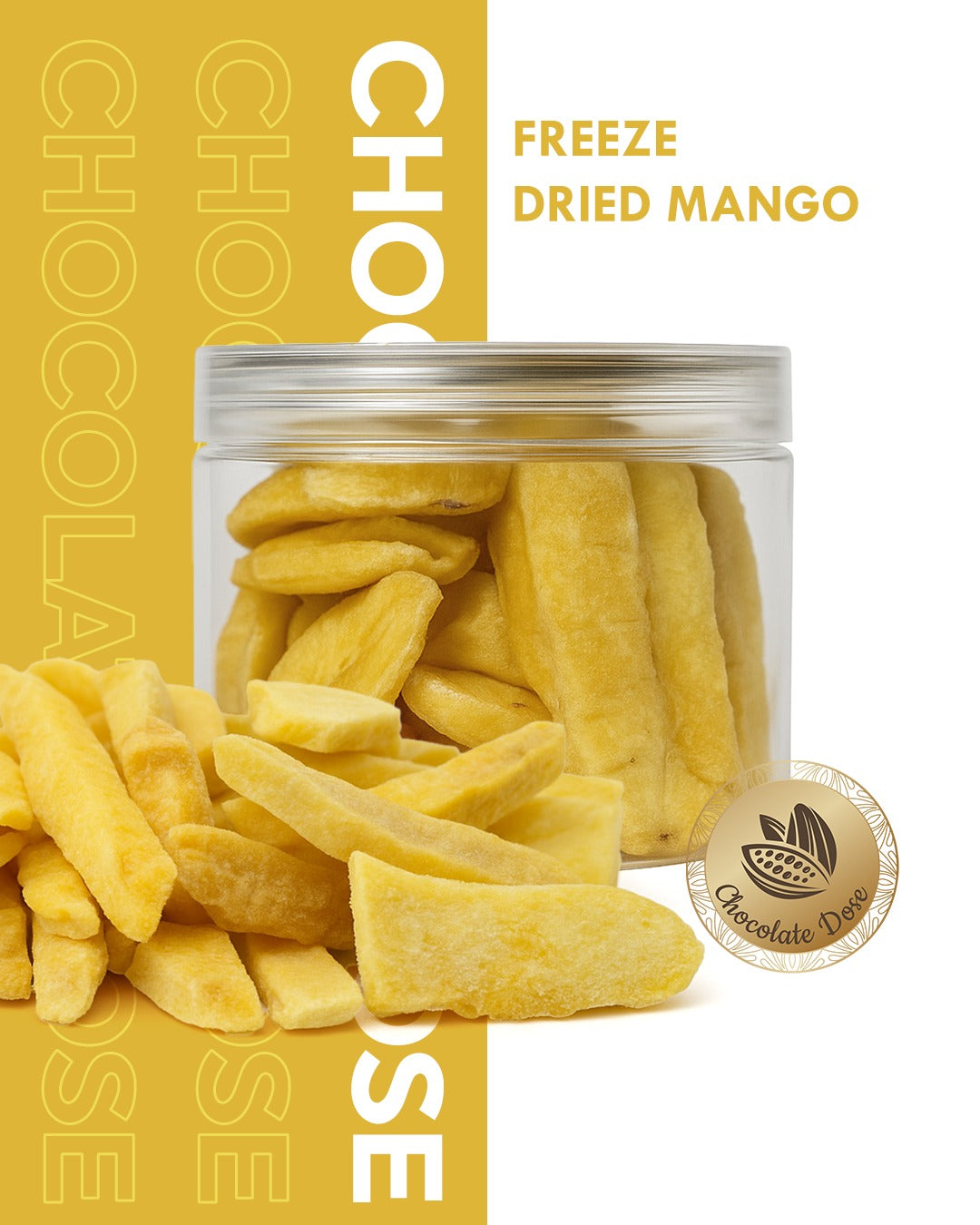 Freeze Dried Mango Slices - JAR